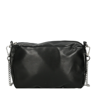 Torebka O bag glam Simil pelle nappa Nero