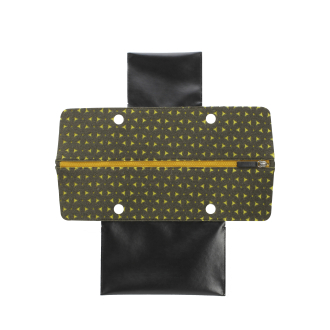 Chiusura O bag street Feltro Giallo Verde scuro