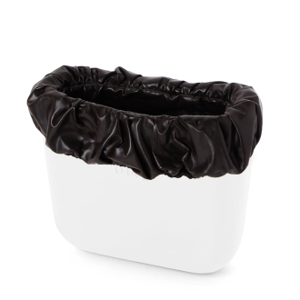 Opaska O bag mini Rouche nappa Dark brown