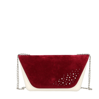Torebka O bag sheen bordeux