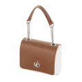 Klapka O bag pocket Ponyskin effect con manichetto Sabbia