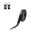 Pasek naramienny Extraslim 110 i Klipsy Reflective coconut print Nero