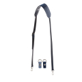 Pasek naramienny Extraslim 110 i Klipsy Shoulder Boiled wool Blue navy Avio