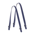 Uchwyty Linear con fibbietta Blu navy argento