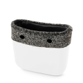 Opaska O bag mini Lapin marble Bianconero