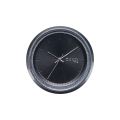 Mechanizm zegarka O clock Time satin perlato Nero