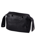 Organizer O bag reverse Coconut print Synthetic fibre Nero
