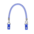 Uchwyt Manichetto tubolare spirale bicolor i Klip Bluette