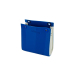 Body O bag double mini Spigata texture ecopelle saffiano Imperial blu