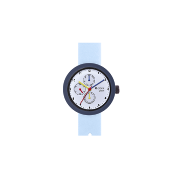 Zegarek O clock shift great satin Celeste