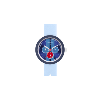 Zegarek O clock shift great satin Celeste