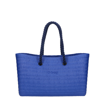 Torebka plażowa O bag beach granatowa