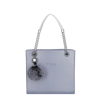 Torebka O bag double Argento
