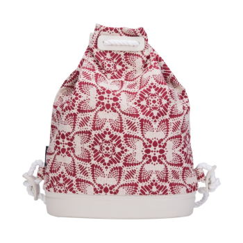 Plecak O bag 50 soft Tessuto riviera Rosso avorio