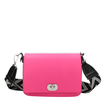 Torebka O bag pocket Fucsia rose