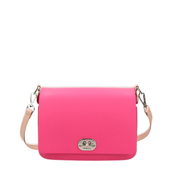 Torebka O bag pocket Fucsia rose