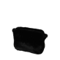 Organizer O bag glam Ecopelliccia lapin Nero
