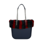 Torebka O bag mini Blu navy
