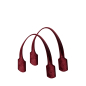 Uchwyty krótkie Essential ponyskin effect Flat India