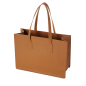Torebka O bag pat Effect Bottalato Burnt red