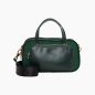 Torebka O Bag Emoticon Nylon + Naplak Forest Green