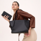 Torebka O bag istanbul Sintetico nappa easy Nero