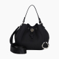 Torebka O Bag Joy Tessuto Gommato Black