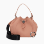 Torebka O Bag Joy Tessuto Gommato Blush