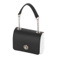 Klapka O bag pocket Tumbled effect con manichetto Nero