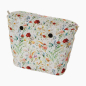 Organizer O Bag Standard Tessuto Wild Flowers Milk