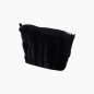 Organizer O Bag Mini Velvet Stropiciato Black