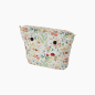 Organizer O Bag Mini Tessuto Wild Flowers Milk