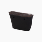 Organizer O bag mini Tweed boucle Chocolate