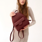 Plecak O bag sofia Gommato Bordeaux