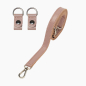 Pasek Naramienny Extraslim 110 + Clip Tessuto Sintetico Effetto Nappa Easy Old Pink