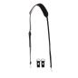 Pasek naramienny Extraslim 110 i Klipsy Shoulder Ponyskin effect Nero