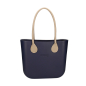 Torebka O bag mini Blu navy