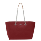 Torebka O bag chelsea ecopelle texture check Rosso