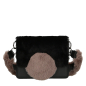 Torebka O bag glam Nero