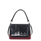 Torebka O bag glam Bordeaux