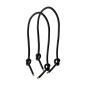 Uchwyty Knots simil pelle nappa Nero