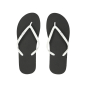 Klapki Flip-Flop donna Classic NeroLatte 38 39