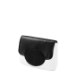 Klapka O bag pocket Circle tessuto nylonlucido imbottito Nero