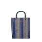 Torebka O bag market Intreccio sfumato Cobalto