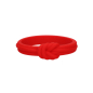 Bransoletka O bracelet knot Single Rosso