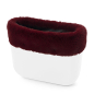 Opaska O bag standard Lapin rex Bordeaux
