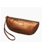 Kosmetyczka O bag Lips mirror cocco print Bronze