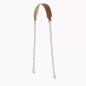 Pasek naramienny Catena Largo + Ponyskin effect Sabbia