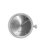 Mechanizm zegarka O clock Crystalnumbers Argento