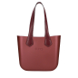 Torba O bag mini Bordeaux Metal